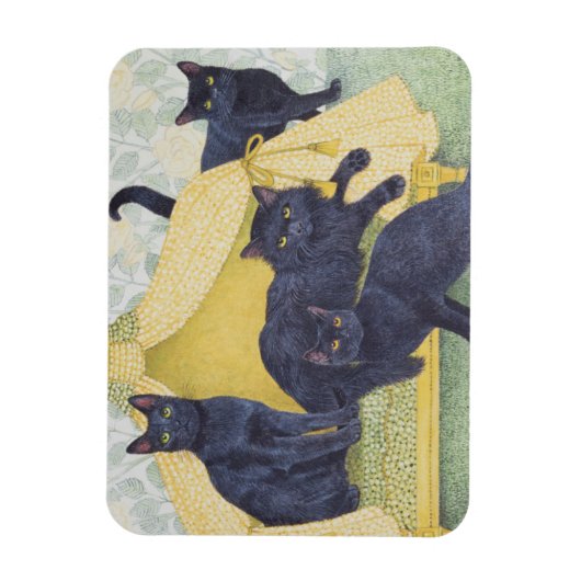 黒ビロード マグネット (縦)