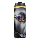 黒ファンキーラブラドール タンブラー (正面)