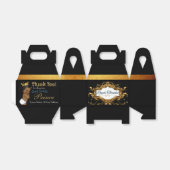 黒ファンシー色│アフリカ王室の金ゴールド王子 フェイバーボックス (折り畳みなし)