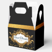 黒ファンシー色│アフリカ王室の金ゴールド王子 フェイバーボックス (オープン)