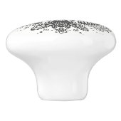 黒ファンシー蜂 セラミックノブ (側面)