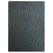 黒フェイク革テクスチャ クリップボード (裏面)