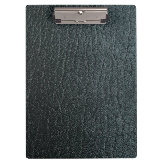 黒フェイク革テクスチャ クリップボード (正面)