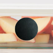 黒フェイク革テクスチャ ラベル (貼付)