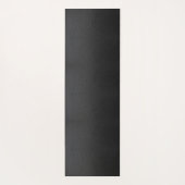 黒フェイク革 ヨガマット (裏面)