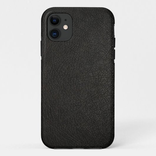 黒フェイク革iPhone 5s ケース Case-Mate iPhoneケース (裏面)