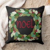 黒フェイク黒板 |ノエルリース クッション (ブランケット)