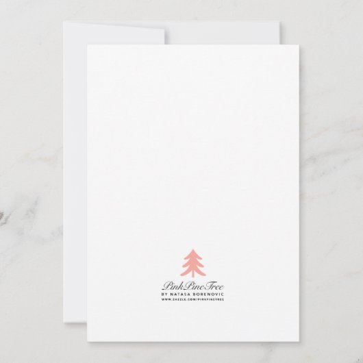 黒フレームアールデコ白結婚式招待状 招待状 (裏面)