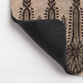 黒フローラメッシュプリント マウスパッド (コーナー)