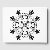 黒フローラ曼荼羅 ゲストブック (裏面)