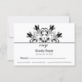 黒フローラ曼荼羅 出欠カード