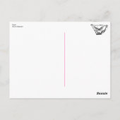 黒ブリーフポストカード ポストカード (裏面)