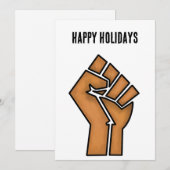 黒プライド拳の統一歴史の統一アフリカの茶色 シーズンカード (正面/裏面)