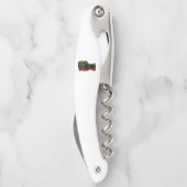 黒プライド赤い緑の拳パンアフリカ国旗の団結 ソムリエナイフ (裏面)