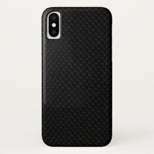 黒ヘビの皮 iPhone X ケース