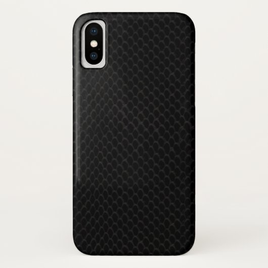 黒ヘビの皮 Case-Mate iPhoneケース (裏面)