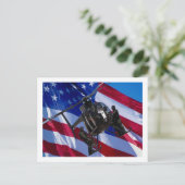 黒ヘリコプター ポストカード (スタンド正面)