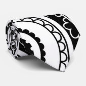 黒ペイズリーネクタイ ネクタイ (ロール)