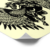 黒ペガサス ポスター (角)