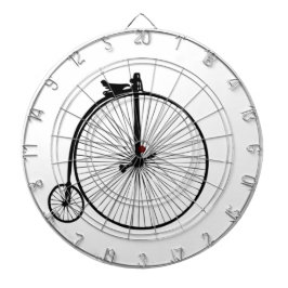 黒ペニーの農耕用ヴィンテージ自転車 ダーツボード