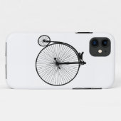 黒ペニーの農耕用ヴィンテージ自転車 Case-Mate iPhoneケース (裏面(横))