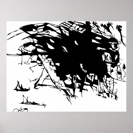 黒ボイド ポスター (正面)