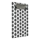 黒ボタンのミニクリップボード ミニクリップボード (アングル)