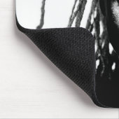 黒ポップ・アートの色 マウスパッド (コーナー)