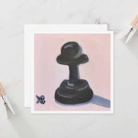 黒ポーン カード (正面/裏面インサイチュ)