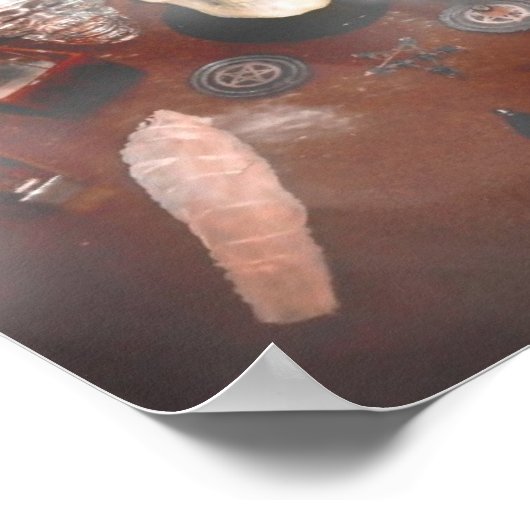 黒マス祭壇 ポスター (角)