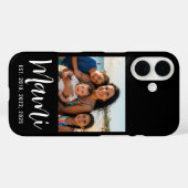 黒マミ就任スクリプト写真 Case-Mate iPhoneケース (裏面 (横))