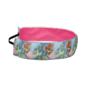 黒マーメイド印刷アート アスレチックヘッドバンド (左)