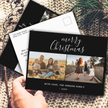 黒ミニマルいクリスマススクリプトファミリー2写真