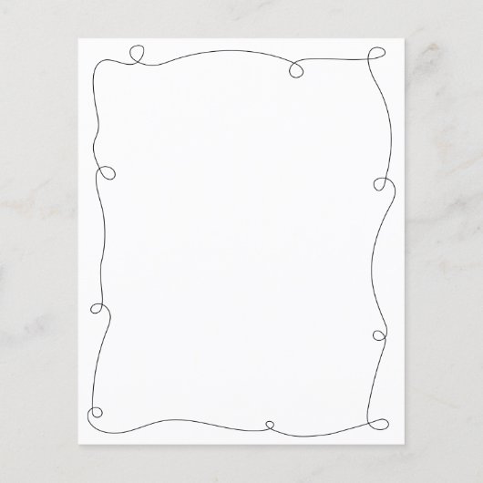 黒ミニマルと言った。彼女はブライダルシャワーゲームを言った (裏面)