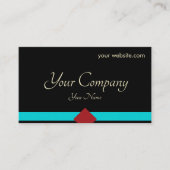 黒ミニマル 名刺 (正面)