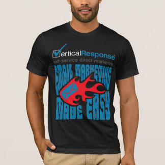 黒メンズのVerticalResponseフィルモア Tシャツ