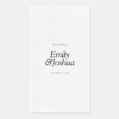 黒モダンと白結婚の (正面)