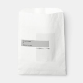 黒モダンと白結婚の フェイバーバッグ