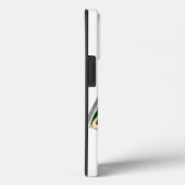 黒モダンと金ゴールドモノグラム数々の写真 Case-Mate iPhoneケース (裏面 / 右)