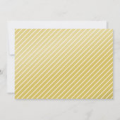 黒モダンと金ゴールド2025写真大学院パーティー 招待状 (裏面)