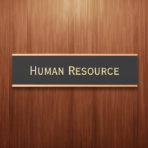 黒モダンのフェイク金ゴールドオフィスルーム部門名