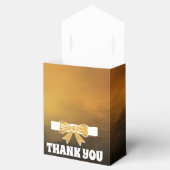 黒モダンはっきりした金ゴールドボー結婚ズ フェイバーボックス (オープン)