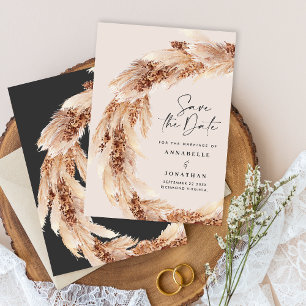 黒モダンは日エレガント付を保存する 招待状