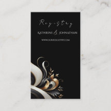 黒モダンエレガントと金ゴールド