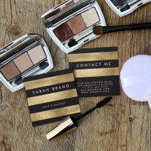 黒モダンエレガント金フェイク箔ストライプ品