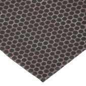 黒モダンエレガント&金ゴールドビーのハニカムパターン テーブルクロス (アングル)