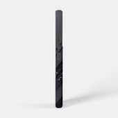 黒モダングリッター幾何学模様 SAMSUNG GALAXYケース (右側面)