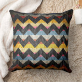 黒モダンシボロン革 クッション (ブランケット)