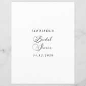 黒モダンシンプル字のスクリプトゲーム彼は彼女が言った (裏面)