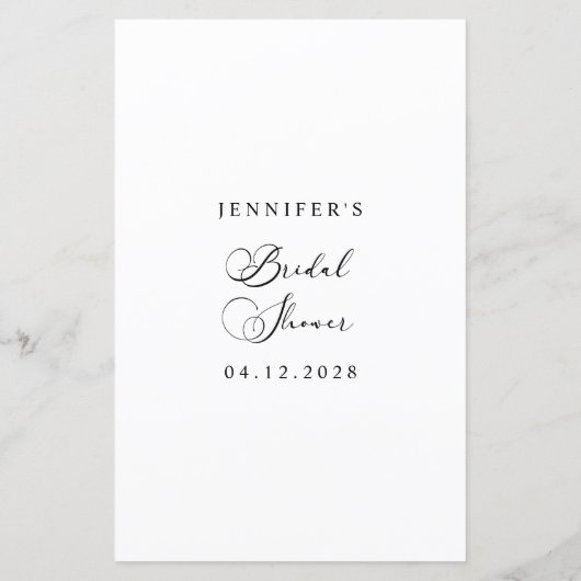 黒モダンシンプル字スクリプトゲーム絵文字 (裏面)